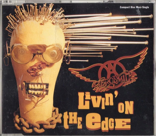 Aerosmith Livin On The Edge Single Cd 4 Tracks Germany 199 