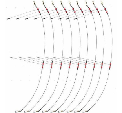 Aparejo Para Cabeza 2 Brazo Pesca Surf Acero Inoxidable