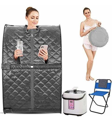 Sauna Portátil - Himimi 2l Foldable Steam Sauna Portable Ind