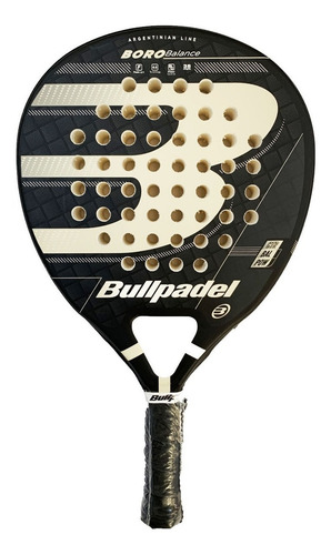 Paleta Padel Bullpadel Fibra Vidrio Boro Foam Paddle Color Negro/beige