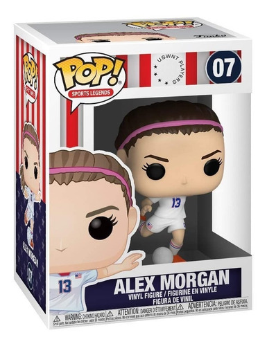 Imagen 2 de 2 de Funko Pop, Alex Morgan - 07 - Uswnt Players