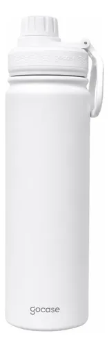 Gocase Garrafa Térmica Fresh 650ml Gocase Original Branca Premium Bra