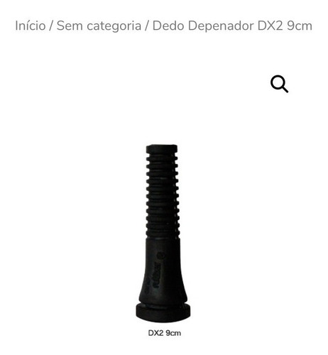 100 Dedos Depenadores De Frango 9cm