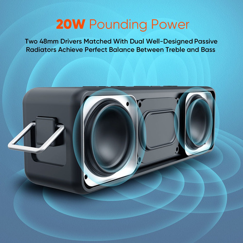 Parlante Vidvie Sp914 Resistente Al Agua Ipx7 Bluetooth