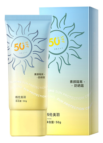 Crema Protectora De Protección Solar Isolation 50 G Spf50+++