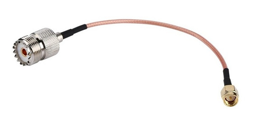Conector Cable Pigtail So239 Pl259 Hembra A Sma M Hf Sdr
