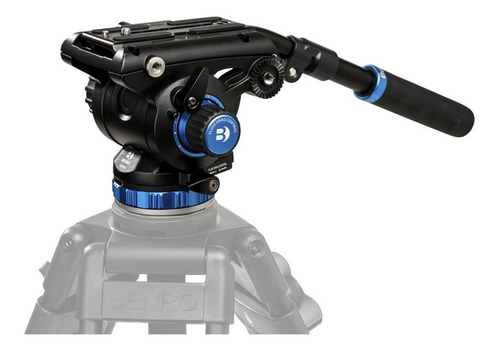 Imagen 4 de 10 de Cabezal Video Profesional Benro S6 Control Fluido Paneo Tilt
