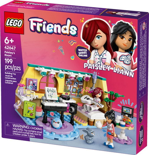 Lego® Friends O Quarto Da Paisley 42647 199 Friends
