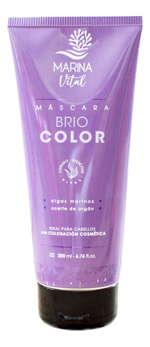 Mascara Brio Color Marina Vital 200 Ml