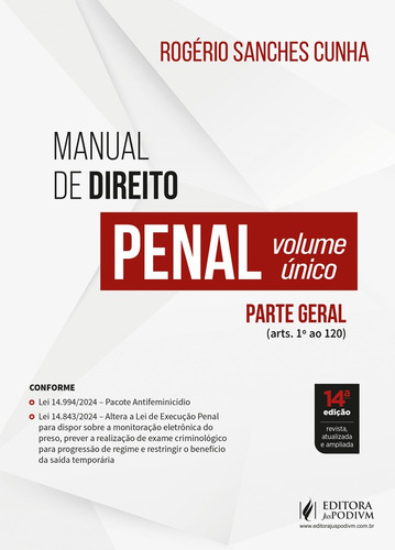 Manual De Direito Penal - Parte Geral - Rogério Sanches