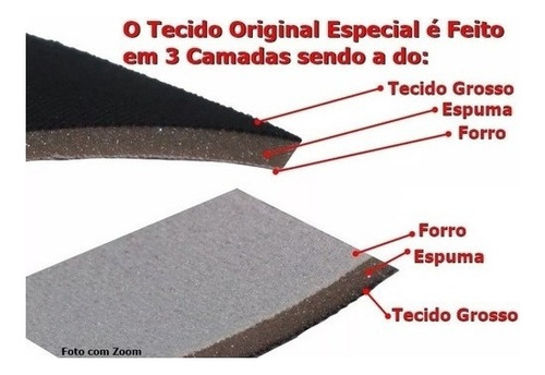 Capas Banco Estofado Grosso Carro Fiat Palio Siena Uno Punto