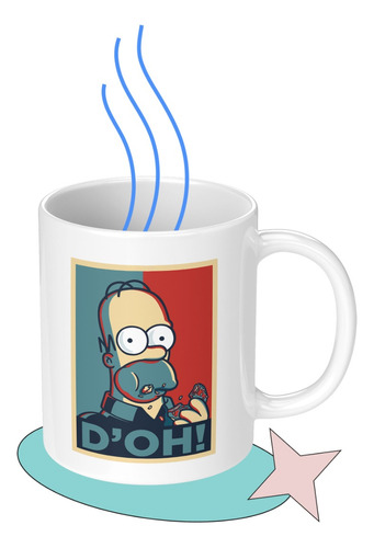 Taza Tazon Mug Homero Simpson