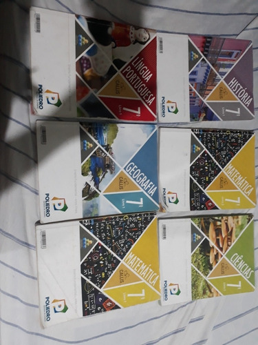 Livros Material Completo Poliedro Completo 7, 8 Ano E 9ano.