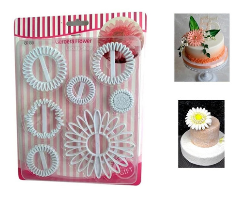 Marcadores Para Fondant Flor Gerbera