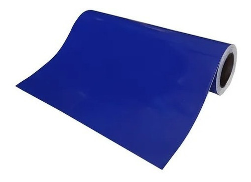 Vinil Adesivo Recorte Silhouette Azul Royal Rolo 5m X 30cm Cor Azul-marinho - 101AZUROY30C