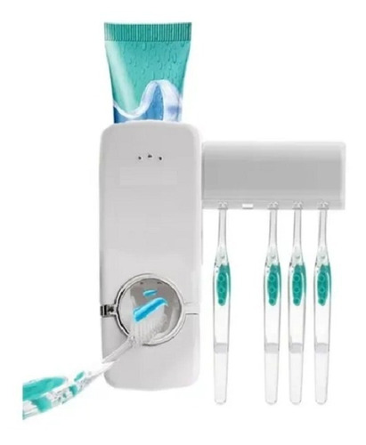 Dispenser Dentifrico Autom + Organizador Cepillos Dientes