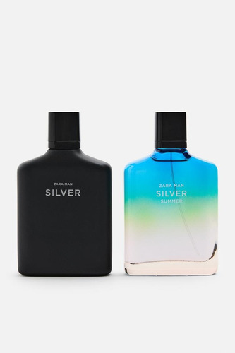 Perfume de verano para hombre Zara Man Silver + Silver