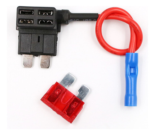 Portafusibles Micro 12v Conector Externo Mini Estándar