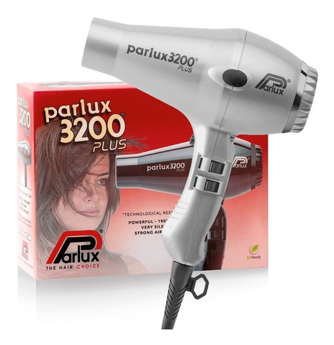 Secador De Pelo Profesional Parlux 3200 Plus Compact Gris