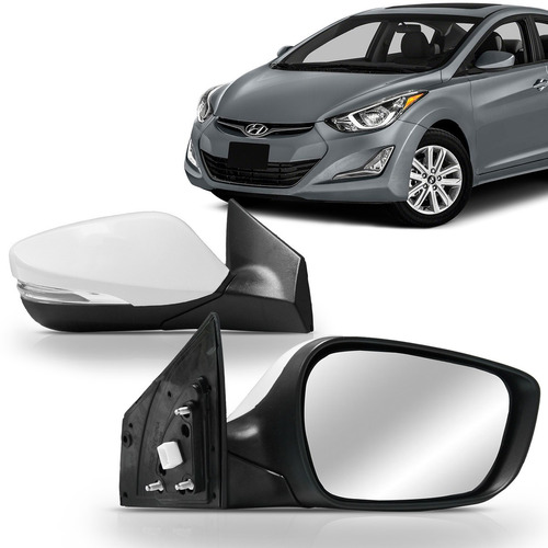 Retrovisor Elantra 2011 2012 2013 2014 15 16 Pisca Retratil