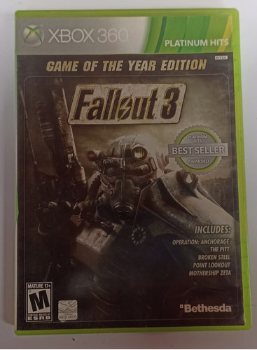 Fallout 3 Juego Original Xbox 360 (Reacondicionado)