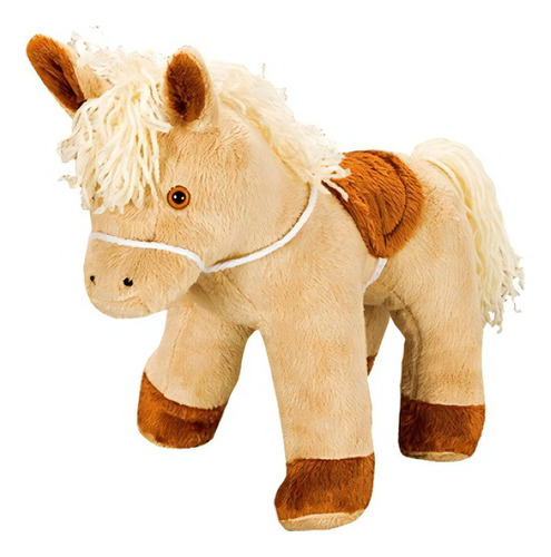 Pelucia Cavalo Cavalinho G Extra Suave Incriveis 42cm