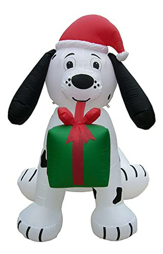 Puppy Navidad Inflable 7'