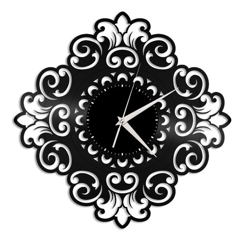 Reloj Corte Laser 3665 Simbolos Grecas Vintage