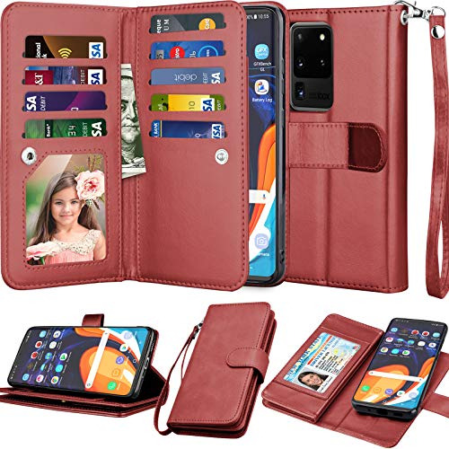 Funda Para Samsung Galaxy S20 Plus Vino Rojo 6.7 Pulgada Pu
