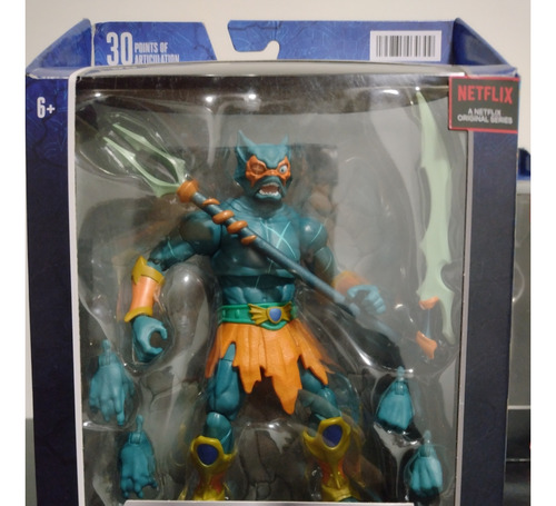 Masters Of The Universe Masterverse Mer-man Abierto Nuevo