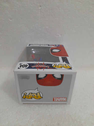 Funko Pop Peter Parker 404 Spiderman Into The Spider-verse M (Usado)