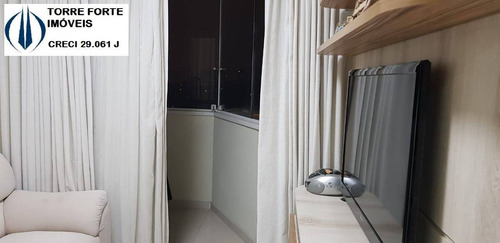 Imagem 12 de 13 de Lindo Apartamento Com 2 Dormitórios E 1 Vaga No Campo Belo - 2663
