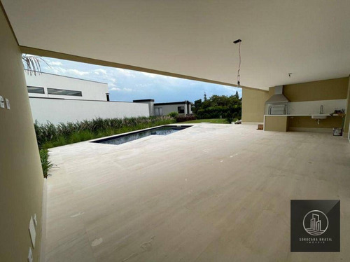 Imagem 11 de 30 de Casa Com 4 Dormitórios À Venda, 395 M² Por R$ 3.900.000,00 - Condomínio Lago Azul - Araçoiaba Da Serra/sp - Ca0237