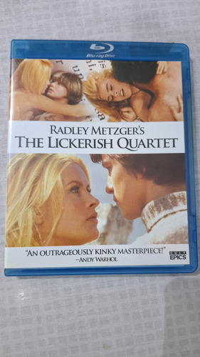 Blu-ray The Lickerish Quartet - Radley Metzger's (importado) (Usado)