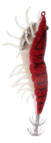 2 Jig Hooks Señuelos Brillan Squid Pesca Luminoso Arte De