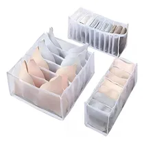 Comprar Set De 3 Organizadores Para Ropa Interior Plegable