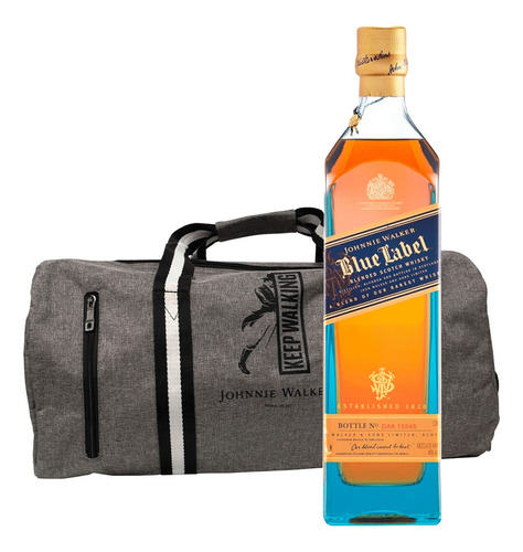  Johnnie Walker Blue Label 750 Ml + Maleta Johnnie Walker