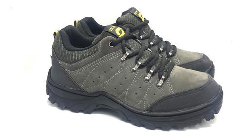 Zapatilla  Outdoor Trekking  Hombre Soft 1000 Gamuza