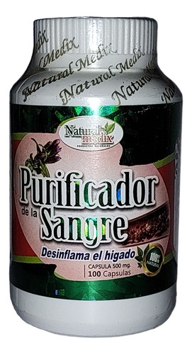 Purificador De La Sangre Depurativo Suplemento Capsulas