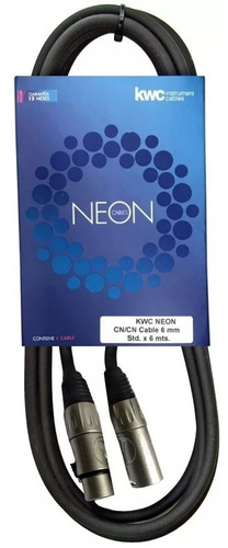 Cable Kwc Neon 120 Canon/canon 6 Metros - Oddity