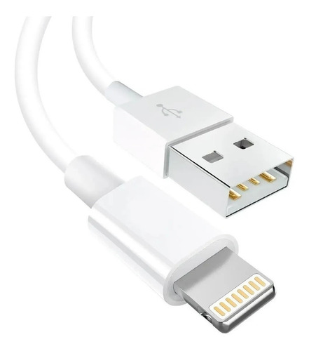 Cable Cargador Usb Para iPhone 5 6 7 8 X 11 12 En Caja