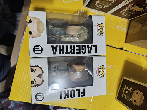 Vikings Funko Pop Set (Usado)