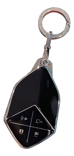 Cubierta Para Mando A Distancia De Coche, 4 Botones, Negro