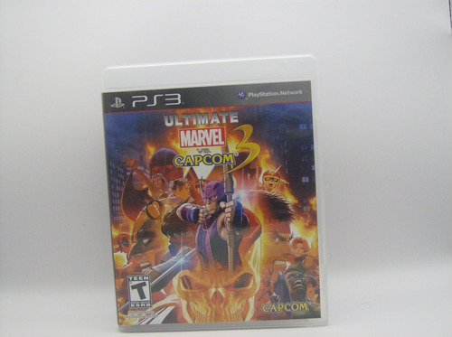 Ultimate Marvel Vs Capcom 3 Ps3 (Usado)