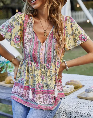Blusas estilo boho hotsell