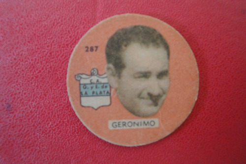 Figuritas Sport Año 1960 Geronimo 287 Gimnasia La Plata