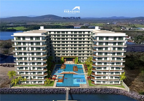 Imagen 1 de 8 de Condominio En Preventa Nautilus Marina Gran Living Lateral