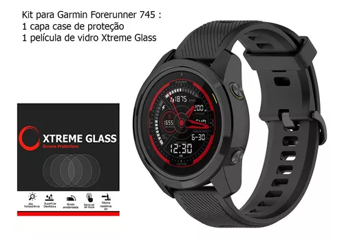 Funda protectora para reloj Garmin Forerunner 745, correa de