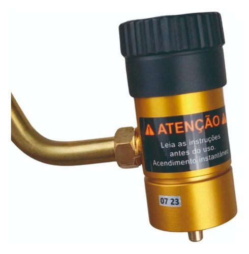 Maçarico Portátil Acendimento Automático Giro 360º Hulter
