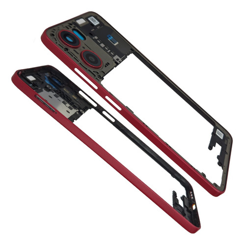 Marco Intermedio Moto G05 5g Motorola Original Xt2523-2/5 Rojo - Plum Red